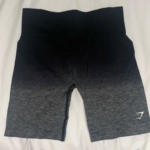 Ombré gymshark shorts